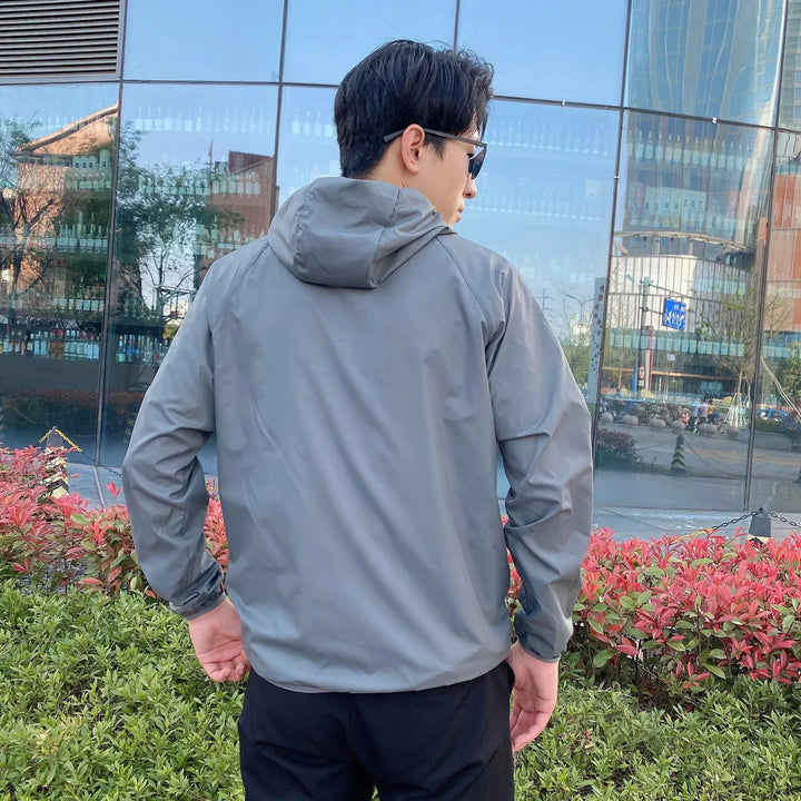 Unisex Lightweight Shell Jacket Wind Blocking Fit