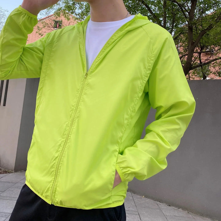 Unisex Lightweight Shell Jacket Wind Blocking Fit