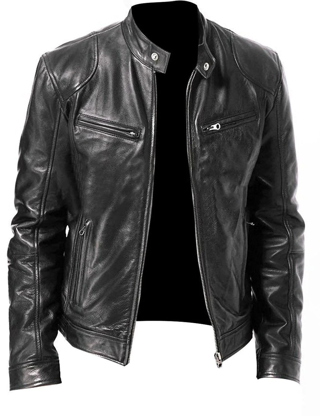 Unisex Insulated Polyester Blend Jacket Wind-Resistant
