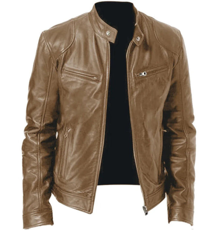 Unisex Insulated Polyester Blend Jacket Wind-Resistant