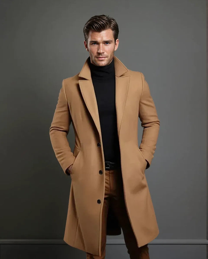 Mens Jacket Polyester Blend Structured Fit Warm Lining - BritishMode