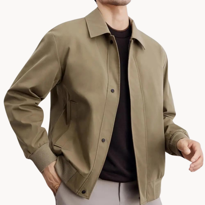 Mens Tailored Jacket Canvas Blend Structured Fit