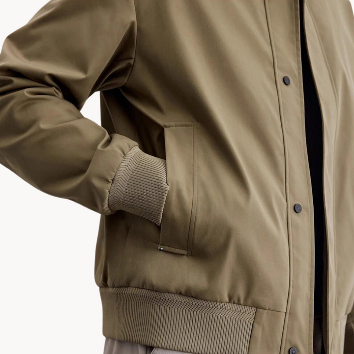 Mens Tailored Jacket Canvas Blend Structured Fit