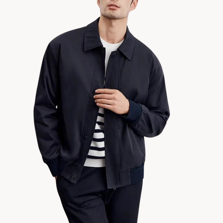 Mens Tailored Jacket Canvas Blend Structured Fit