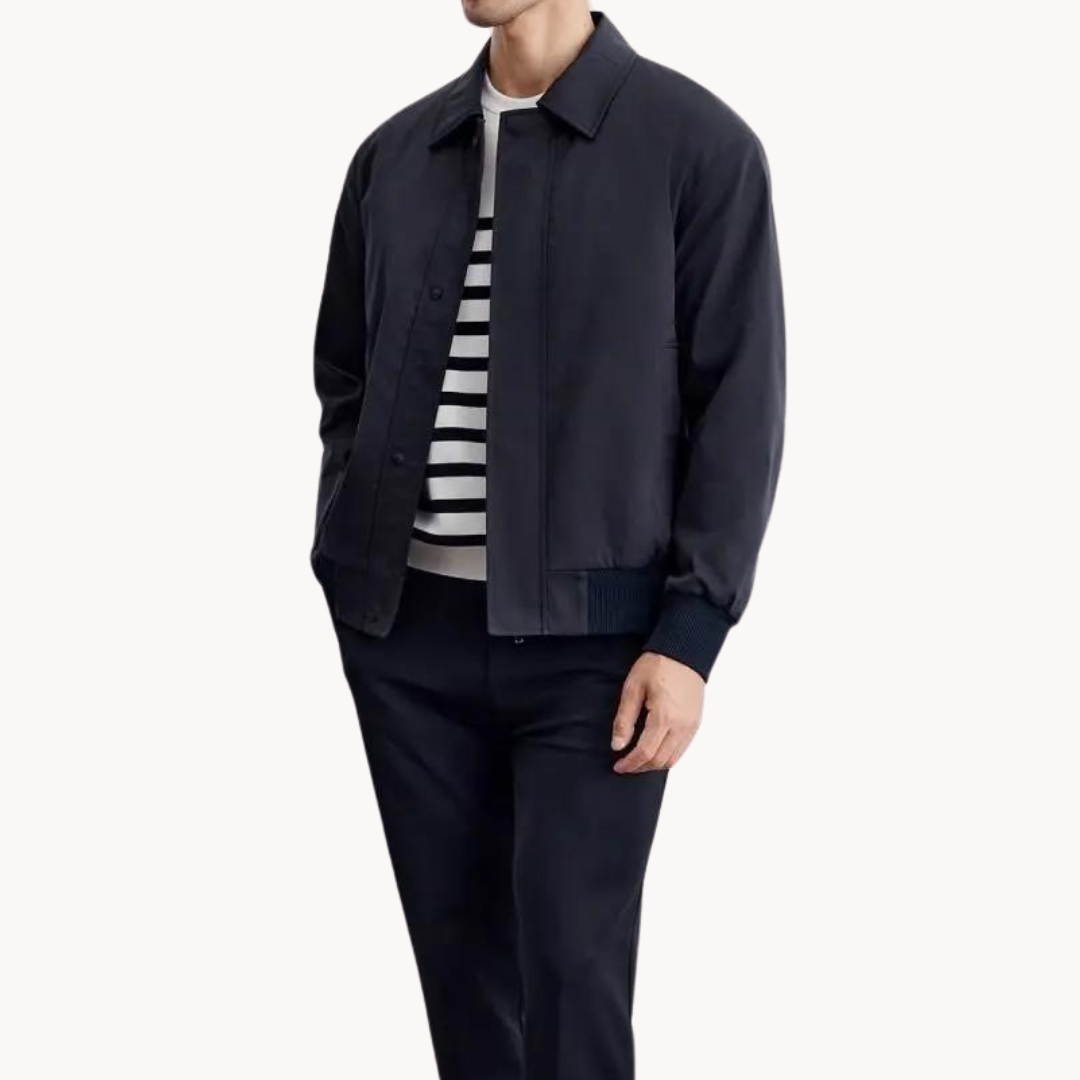 Mens Tailored Jacket Canvas Blend Structured Fit