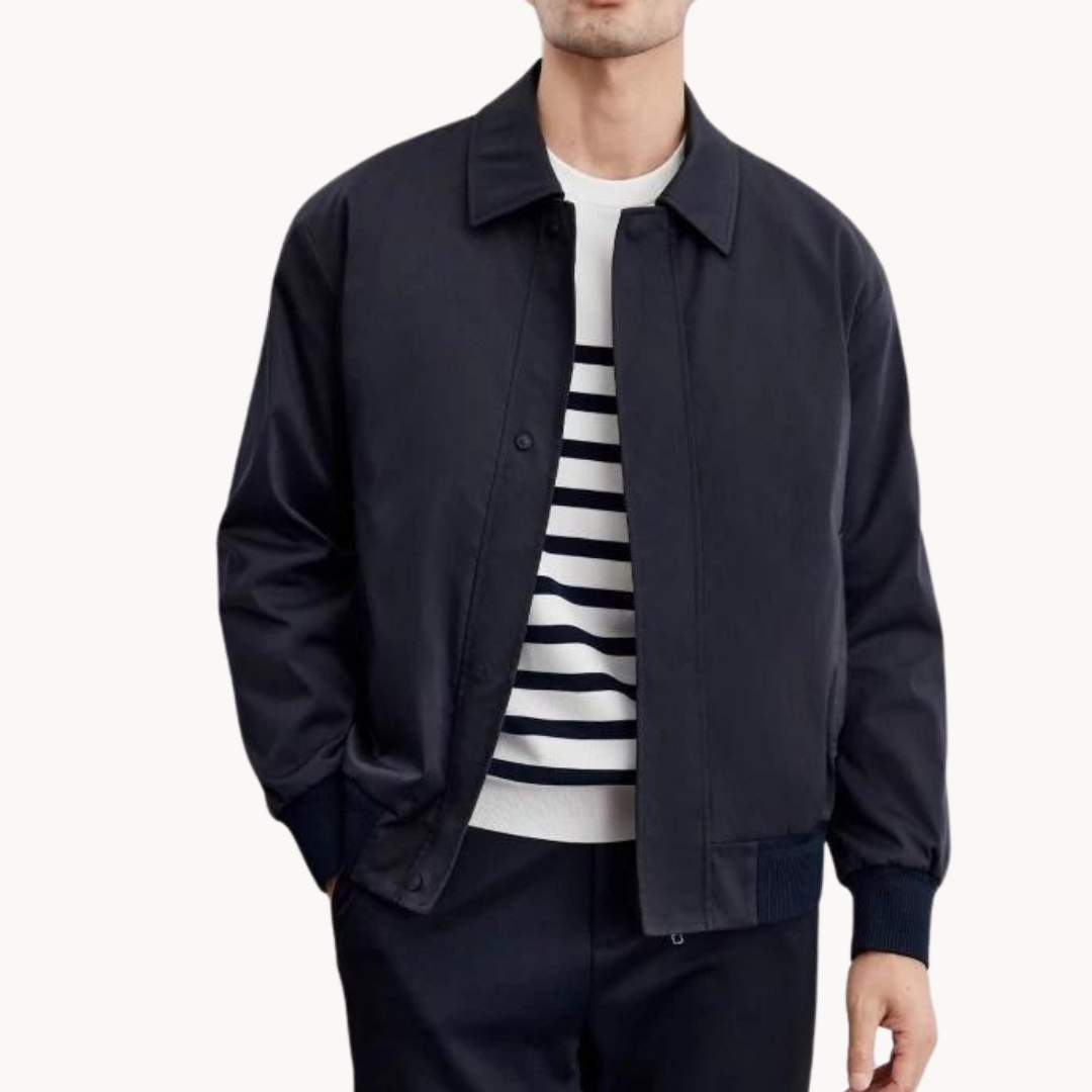 Mens Tailored Jacket Canvas Blend Structured Fit