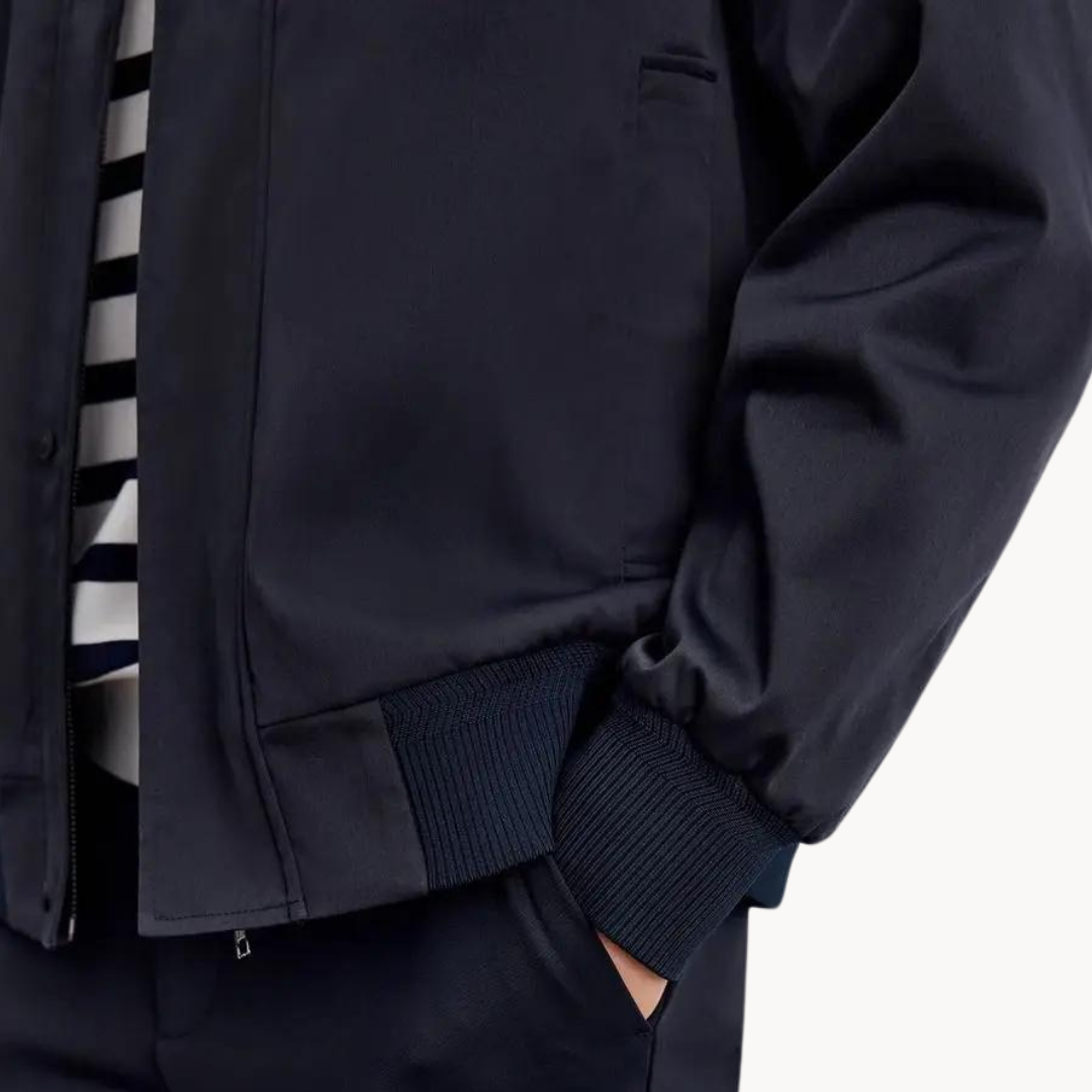 Mens Tailored Jacket Canvas Blend Structured Fit
