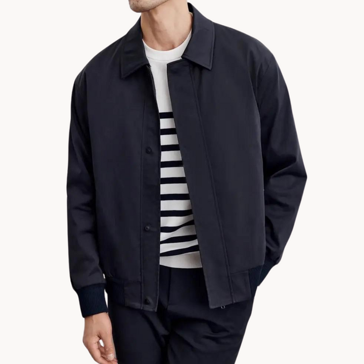 Mens Tailored Jacket Canvas Blend Structured Fit
