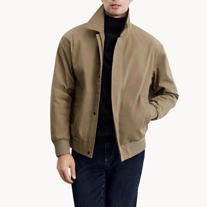 Mens Tailored Jacket Canvas Blend Structured Fit