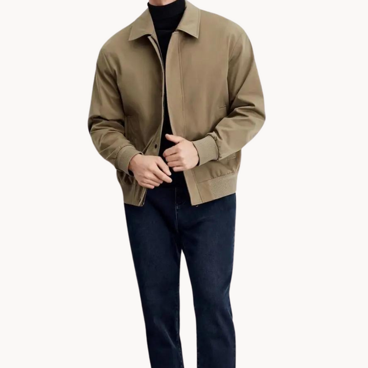 Mens Tailored Jacket Canvas Blend Structured Fit