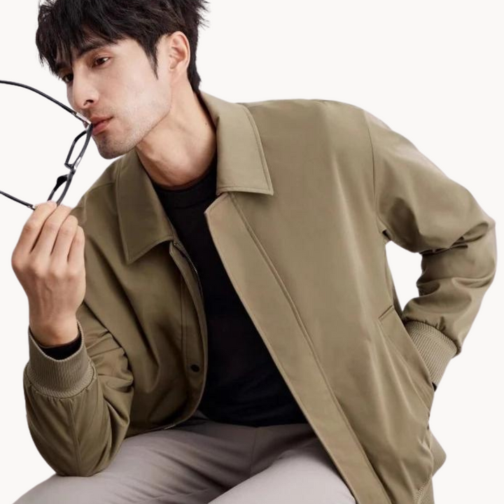 Mens Tailored Jacket Canvas Blend Structured Fit