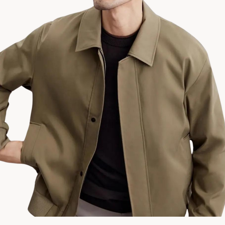 Mens Tailored Jacket Canvas Blend Structured Fit
