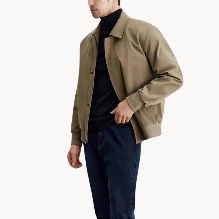 Mens Tailored Jacket Canvas Blend Structured Fit