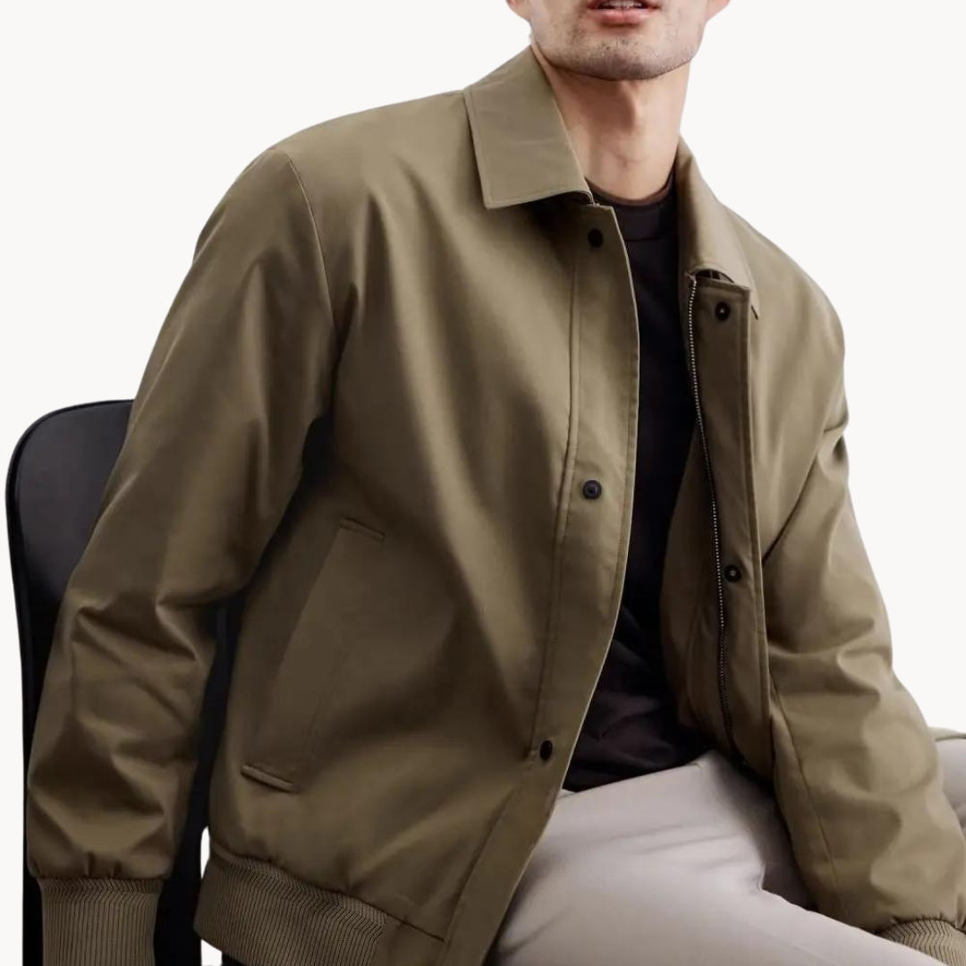 Mens Tailored Jacket Canvas Blend Structured Fit