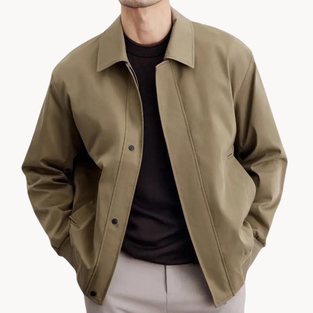 Mens Tailored Jacket Canvas Blend Structured Fit - BritishMode