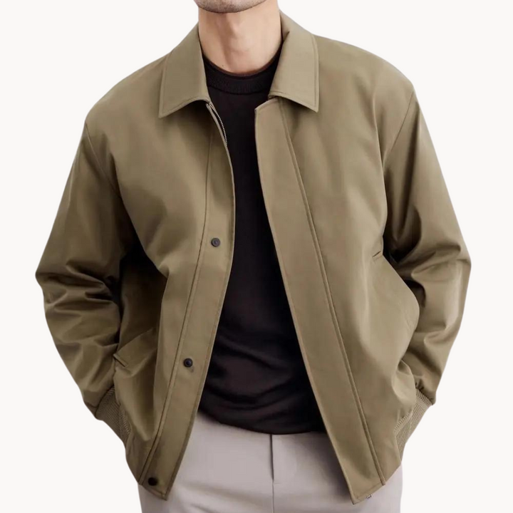 Mens Tailored Jacket Canvas Blend Structured Fit - BritishMode