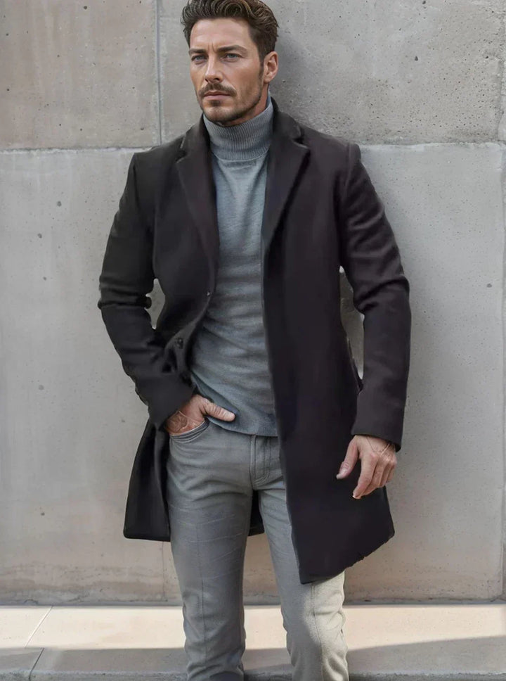 Mens Tailored Jacket Structured Shape Streamlined Fit
