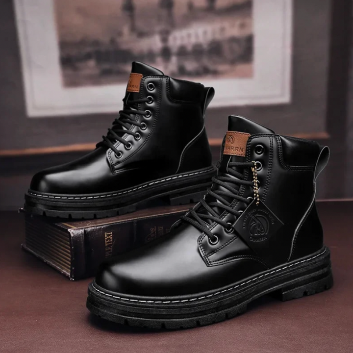 Mens Outdoor Winter Boots Durable Insulated