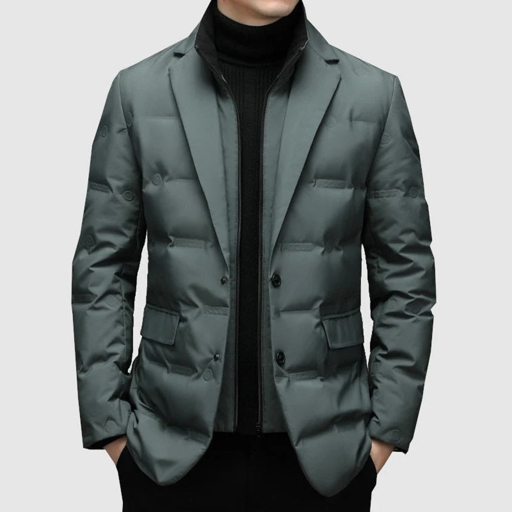 Mens Parka Jacket Insulated Warm Winter Layer