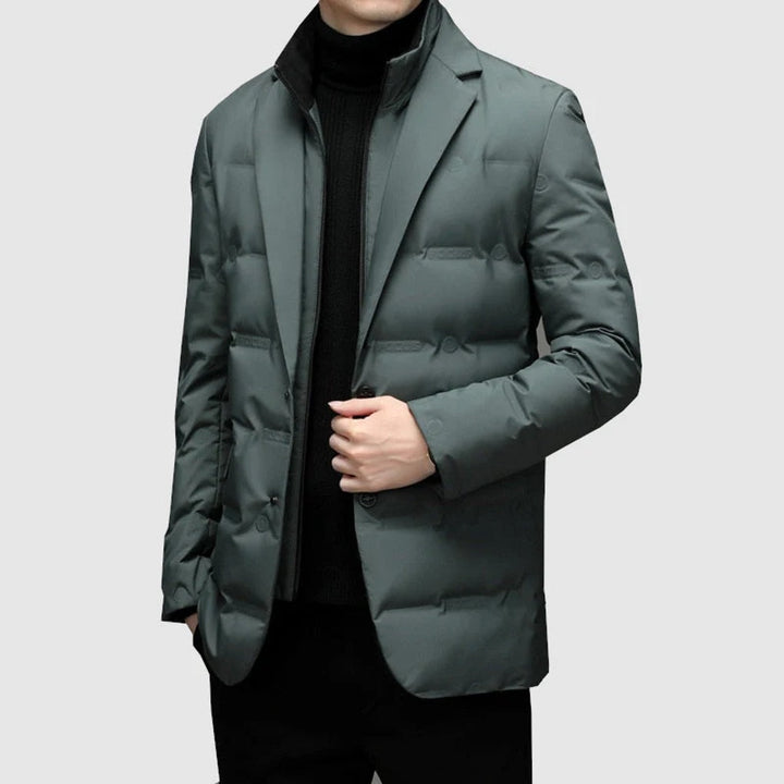 Mens Parka Jacket Insulated Warm Winter Layer