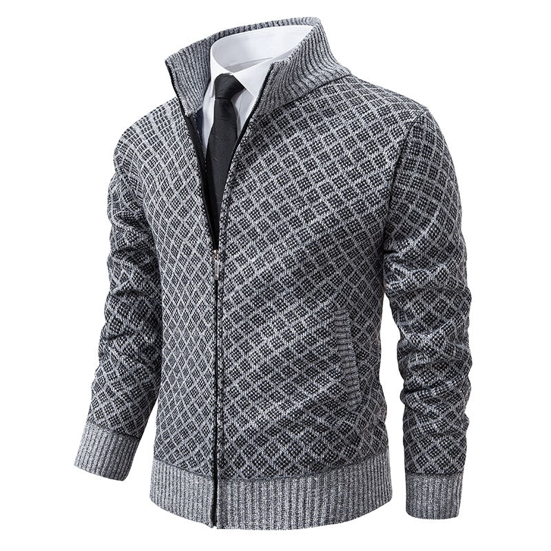 Mens Knit Sweater Jersey Fabric Regular Fit