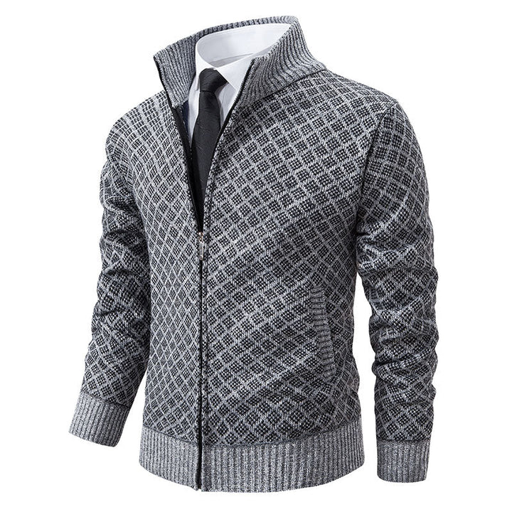 Mens Knit Sweater Jersey Fabric Regular Fit
