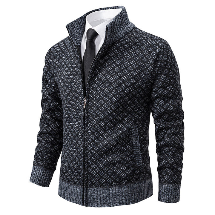 Mens Knit Sweater Jersey Fabric Regular Fit