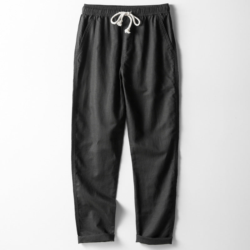 Mens Joggers Relaxed Fit Elastic Waist Tapered Cuffs