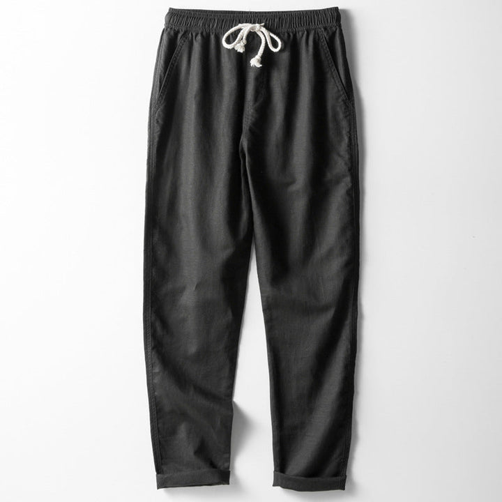 Mens Joggers Relaxed Fit Elastic Waist Tapered Cuffs