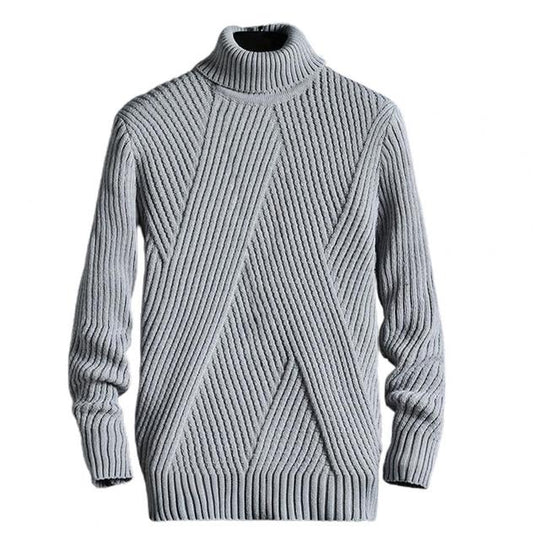 Mens Heavyweight Knit Sweater Classic Fit