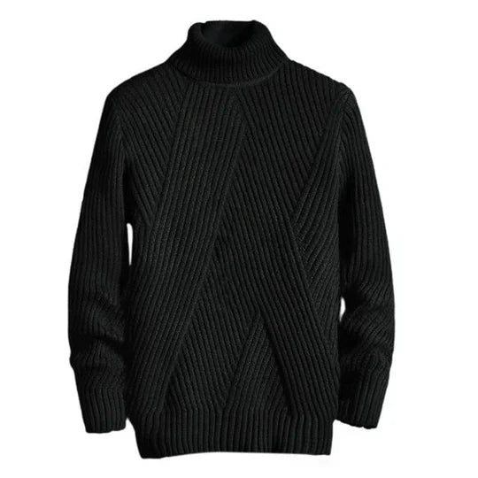 Mens Heavyweight Knit Sweater Classic Fit