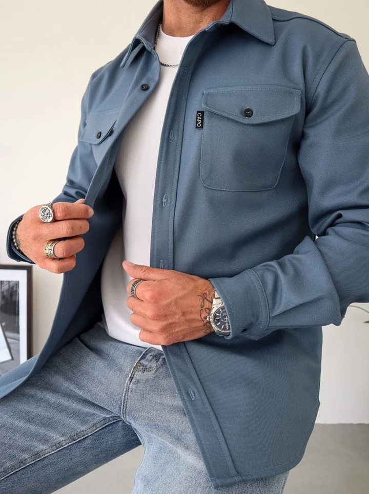 Mens Dress Shirt Slim Fit Classic