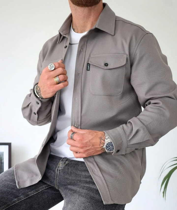 Mens Dress Shirt Slim Fit Classic