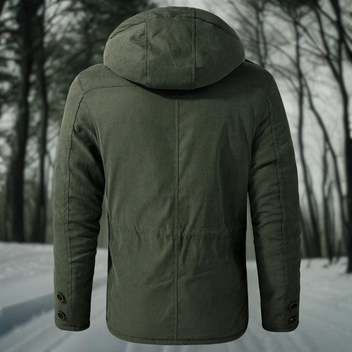 Mens Winter Jacket Insulated Warm Fit