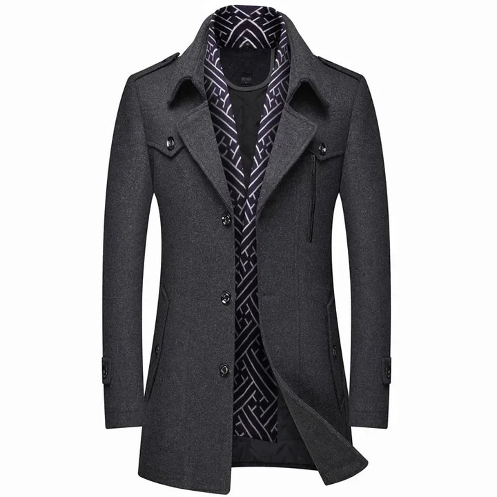 Mens Winter Jacket Insulated Warm Functional Design - BritishMode