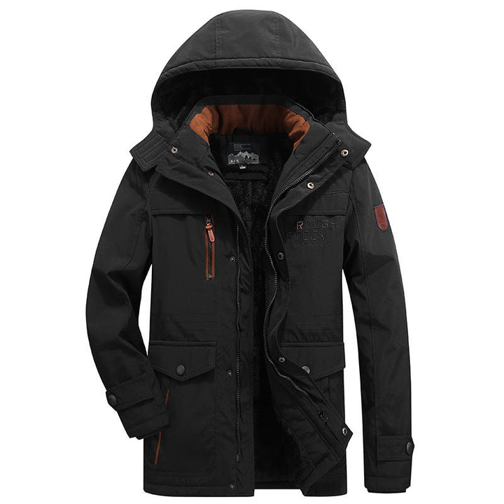 Unisex Waterproof Snow Jacket Warm Insulated Hooded