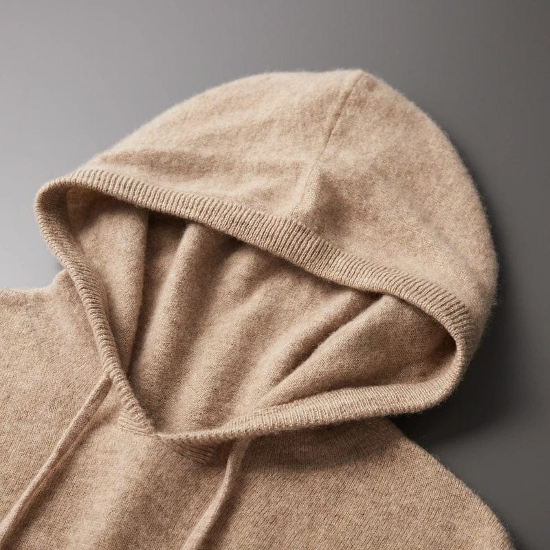 Mens Lightweight Knit Hoodie Jumper Casual Fit