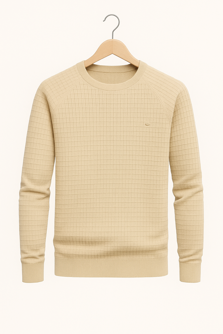 Mens Classic Knit Sweater Comfortable Fit