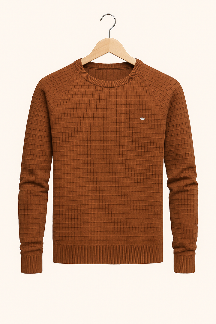 Mens Classic Knit Sweater Comfortable Fit
