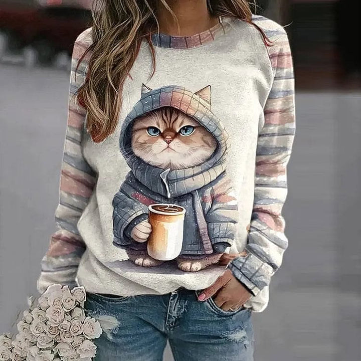 Unisex Sweatshirt Soft Cozy Winter Pullover - BritishMode