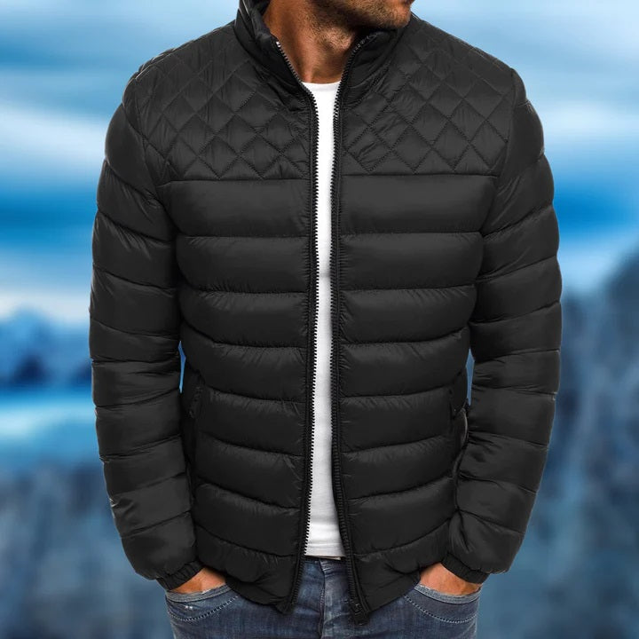 Mens Waterproof Puffer Jacket Insulated Warm Fit