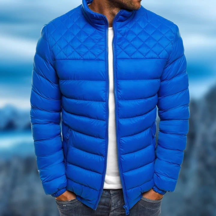 Mens Waterproof Puffer Jacket Insulated Warm Fit