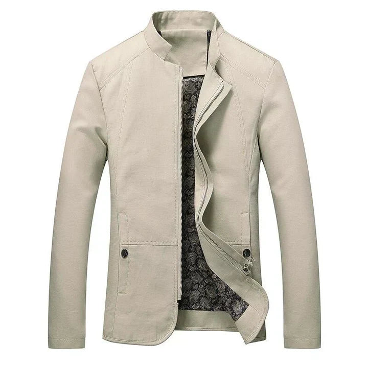 Mens Windbreaker Jacket Zip-Up Lightweight Fit - BritishMode