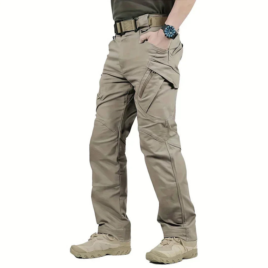 Womens Tactical Cargo Pants Multi-Pocket Design Relaxed Fit