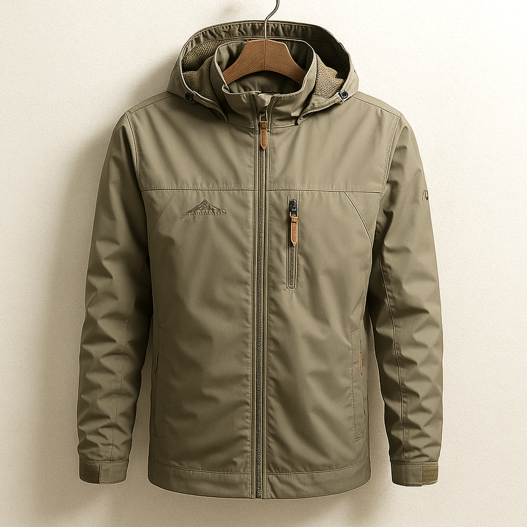 Unisex Jacket Lightweight Water-Resistant Casual Fit