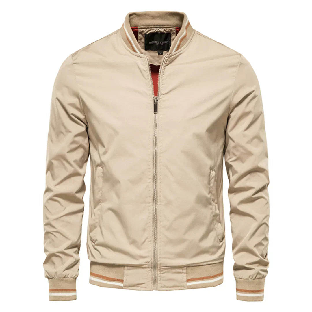 Mens Bomber Jacket UrbanFlex Sleek Comfortable Fit - BritishMode