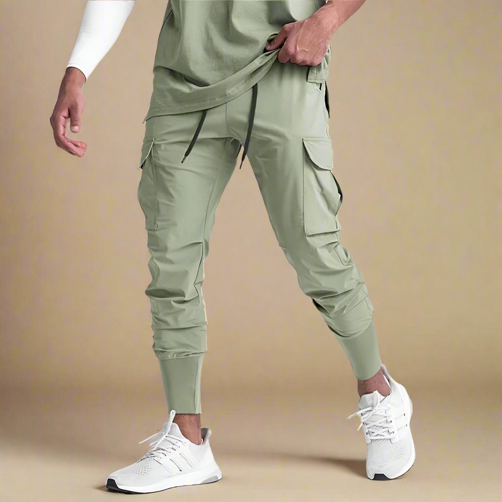 Mens Track Pants Quick-Drying Relaxed Fit