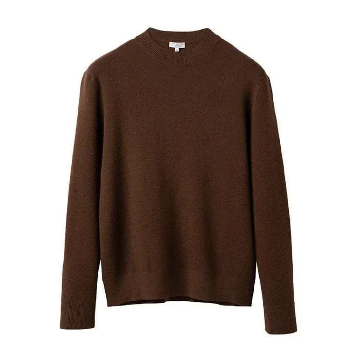 Womens Knit Blend Sweater Slim Fit Breathable Flexible