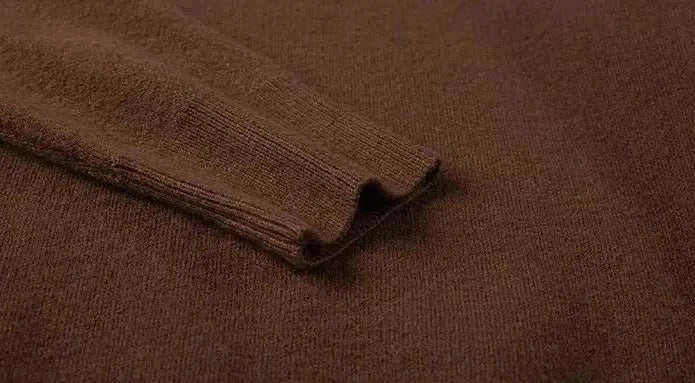 Womens Knit Blend Sweater Slim Fit Breathable Flexible