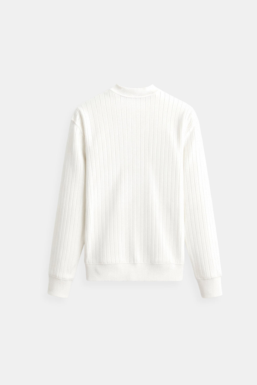 Womens Ribbed Knit Sweater Long Sleeve Warm Fit